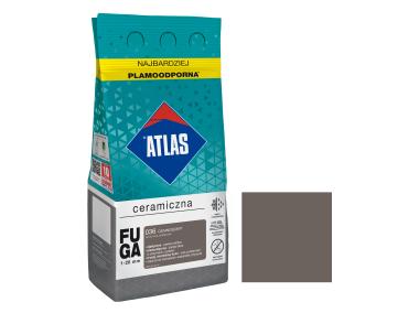 Zdjęcie: Fuga ceramiczna 036 ciemnoszary, alubag, 5 kg ATLAS