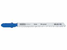 Brzeszczoty do wyrzynarek uchwyt T 100 mm PVC 2,5 mm ząb odwrócony bi-metal 3 szt. MODECO EXPERT