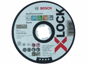 Tarcza do cięcia X-Lock Multi 125 mm BOSCH