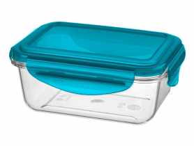Pojemnik na żywność Tritan 0,45 L świeży niebieski KEEEPER