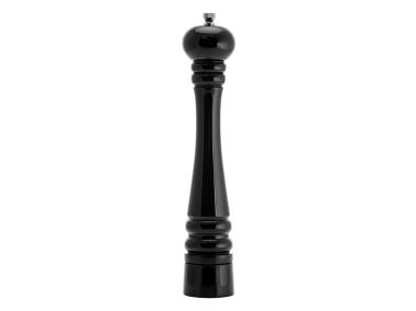 Zdjęcie: Młynek drewniany 32 cm czarny lakierowany FLORENTYNA