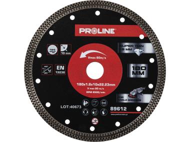 Zdjęcie: Tarcza diamentowa do cięcia, cienka, 180x1,8x10x22.23 PROLINE