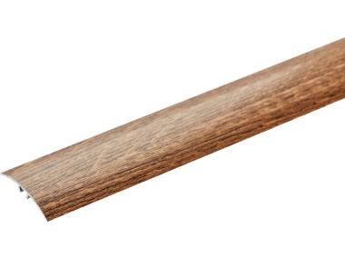 Zdjęcie: Listwa ochronna AL wcisk 37 mm 5w1 klejona L= 1,86 m Dąb Palony okleina mat CEZAR