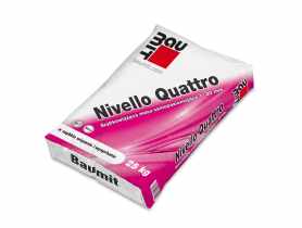 Masa samopoziomująca 1-20 mm Nivello Quattro szybkowiążąca 25 kg BAUMIT