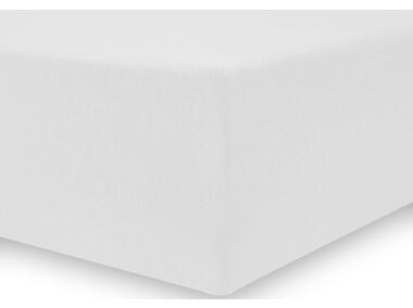 Zdjęcie: Prześcieradło Amber biały 180-200x200+30 cm DECOKING