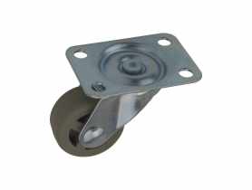 Zestaw z kołem gumowym 32 mm, 12 kg płyta obrotowa METRO