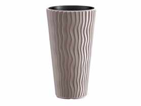 Donica Sandy Slim mocca 35 cm PROSPERPLAST