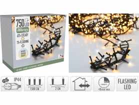 Łańcuch świetlny 15 m 750 led biały ciepły biały KOOPMAN