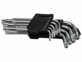 Zestaw kluczy torx 9PCS krótkie DEGET