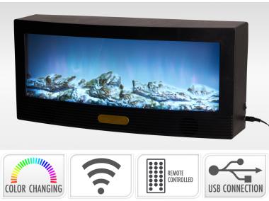 Zdjęcie: Kominek led 50x23 cm usb KOOPMAN