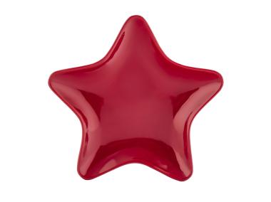 Zdjęcie: Naczynie gwiazdka czerwona 19x18x2 cm ALTOM DESIGN