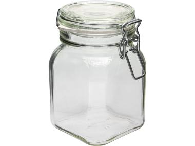 Zdjęcie: Słoik Comfort 750 ml kwadrat. zamykany hermetycznie BROWIN