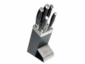 Komplet noży w bloku Granite 6-elementowy AMBITION