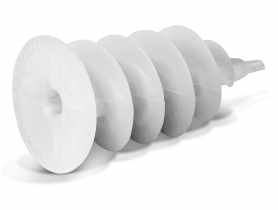 Kołek spiralny ISO-PLUG do styropianu 50 mm 4 szt. KOELNER