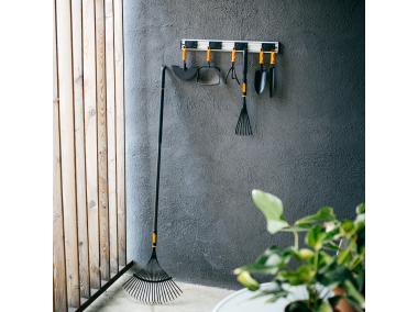 Zdjęcie: Uchwyt na narzędzia, wieszak ścienny 4 ruchome podwójne haki One Click FISKARS