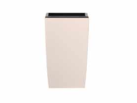 Doniczka Coubi kwadratowa 29 cm krem PROSPERPLAST