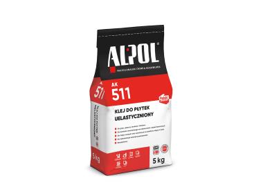 Zdjęcie: Klej do gresu uelastyczniony 5 kg AK511 ALPOL