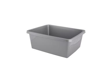 Zdjęcie: Miska prostokątna 33,7x26,8 cm - 8 L srebrny ALTOMDESIGN