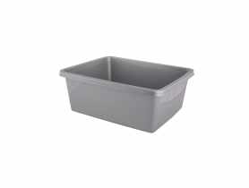 Miska prostokątna 33,7x26,8 cm - 8 L srebrny ALTOMDESIGN