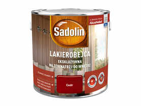 Lakierobejca ekskluzywna 2,5 L cedr SADOLIN