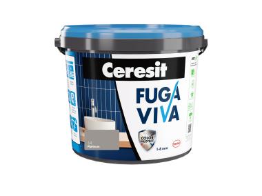 Zdjęcie: Fuga Viva elastyczna cementowa 1-8 mm platinum 4 kg CERESIT
