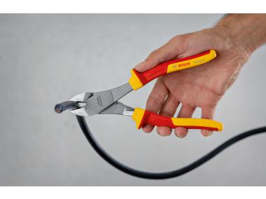 Zdjęcie: Szczypce boczne o zwiększonej sile nacisku VDE 200 mm Professional BOSCH