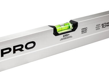 Zdjęcie: Poziomnica PRO800 anodowana srebrna z uchwytami  120 cm PRO
