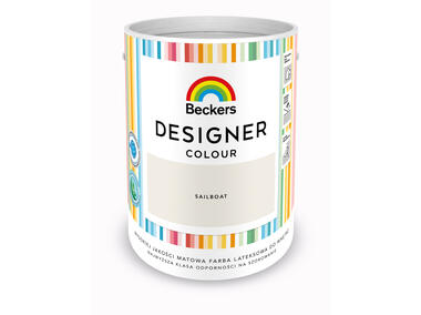 Zdjęcie: Farba lateksowa Designer Colour Sailboat 5 L BECKERS