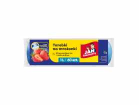 Torebki na mrożonki 1 L - 60 szt. JAN NIEZBĘDNY
