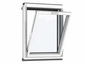Okno kolankowe VFE PK38 2070 drewniane, malowane na biało VELUX