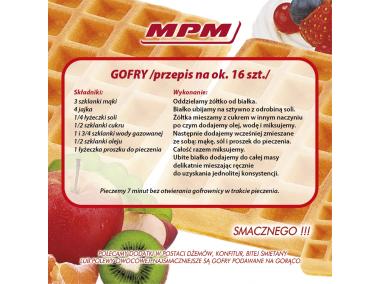 Zdjęcie: Gofrownica 1400 W MGO-13 MPM