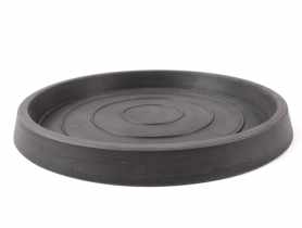 Podstawka pod doniczkę 31x3 cm szara TIN TOURS