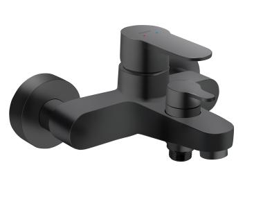 Zdjęcie: Bateria Nostris wannowa bez zestawu czarna FERRO