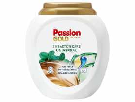 Kapsułki do prania Professional 60 sztuk 3w1 uniwersalne PASSION GOLD