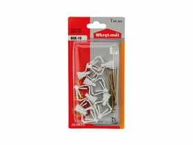 Kołki do karton gipsu 10x50 nylon blister WKRĘT-MET