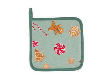 Zdjęcie: Łapka Kuchenna 18x18 cm 100% bawełna dekorowana ciastek ALTOMDESIGN