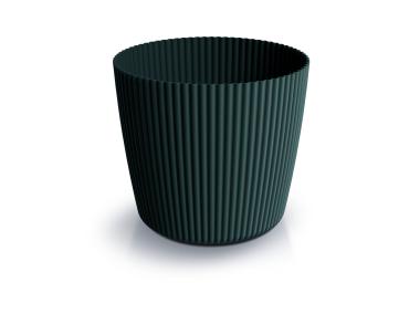 Zdjęcie: Doniczka Milly Round antracyt, wysokość 20,8 cm PROSPERPLAST