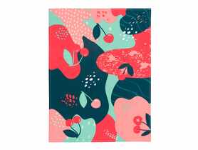 Ściereczka kuchenna 45x60 cm bawełna 100% dekor color twist ALTOMDESIGN