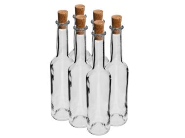 Zdjęcie: Butelka na nalewkę 350 ml 6 szt.+ 6 korków 631224 BROWIN