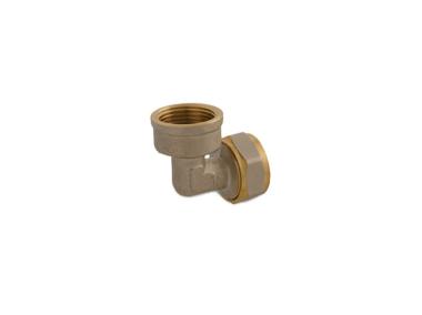 Zdjęcie: Kolanko PEX 20 mm x 1/2 gwint wewnętrzny system skręcany IDMAR