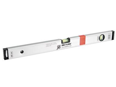 Zdjęcie: Poziomica aluminiowa 1200 mm, 2 libelki, 2 zawieszki PROLINE