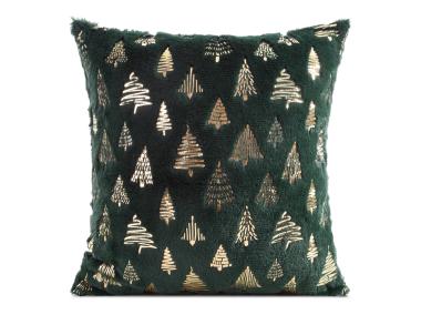 Zdjęcie: Poduszka świąteczna 45x45 cm zielono-złota EUROFIRANY