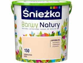Farba Barwy Natury herbaciana róża 150 2,5L ŚNIEŻKA
