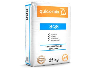 Zdjęcie: Tynk mineralny SQS baranek biały 2,0 mm 25 kg QUICK-MIX