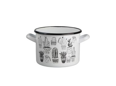 Zdjęcie: Garnek prosty Cactus White 2,4 L - 16 cm biały ALTOMDESIGN