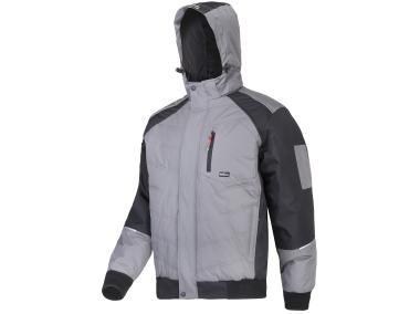 Zdjęcie: Kurtka ocieplana szaro-czarna, 2XL, CE, LAHTI PRO