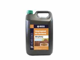 Impregnat akrylowy do drewna 5L orzech IRISS