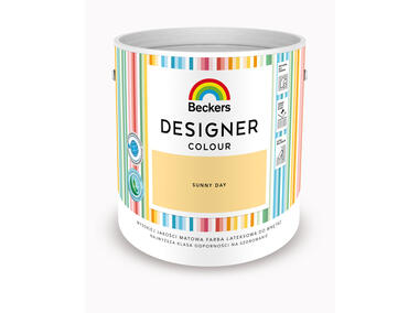 Zdjęcie: Farba lateksowa Designer Colour Sunny Day 2,5 L BECKERS