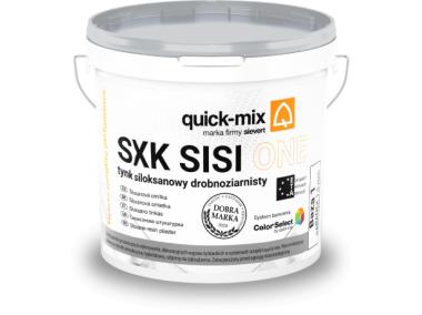 Zdjęcie: Tynk siloksanowy SXK Sisi 1 mm 25 kg B1 QUICK-MIX