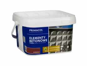 Farba do elementów betonowych bordowa 2,2 L PRIMACOL